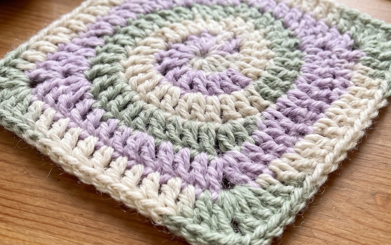 How to Crochet a Spiral Granny Square - Free Pattern | Crocheted World
